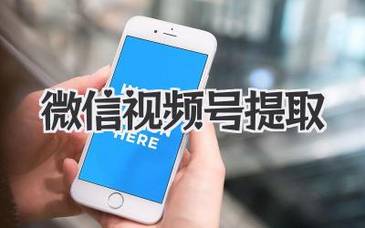 微信视频号提取：别再对着屏幕哭泣了！手把手教你视频下载秘籍！