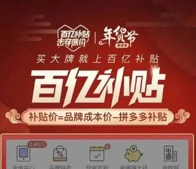 2024拼多多双十二百亿补贴有活动吗 优惠力度如何