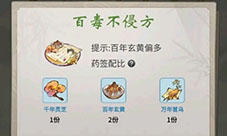 一念逍遥相助长歌行活动丹方怎么配 详细丹方攻略