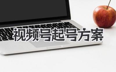 视频号起号方案