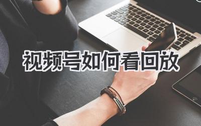 视频号如何看回放