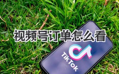 视频号订单怎么看