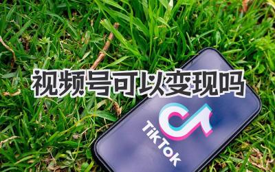 视频号可以变现吗