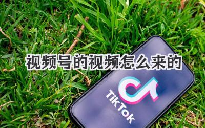 视频号的视频怎么来的