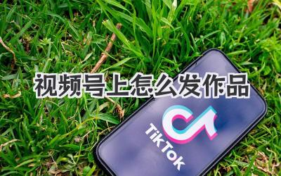 视频号上怎么发作品